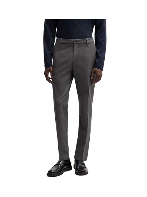 Trousers in moulinè cotton blend twill BOSS | 50524775 H-KANE 1025252504.030